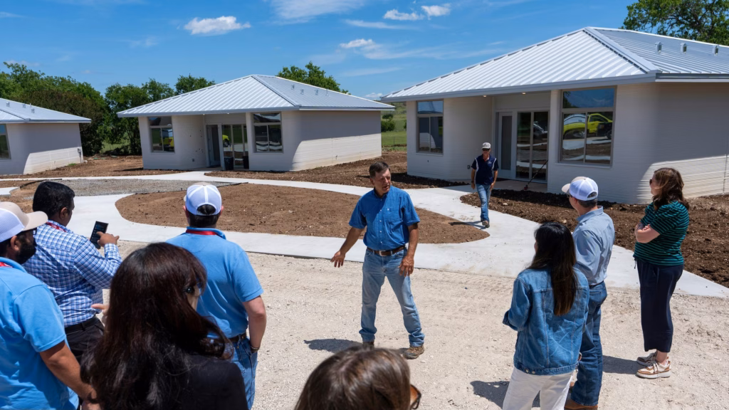 3D Printed Houses Arrive in Texas