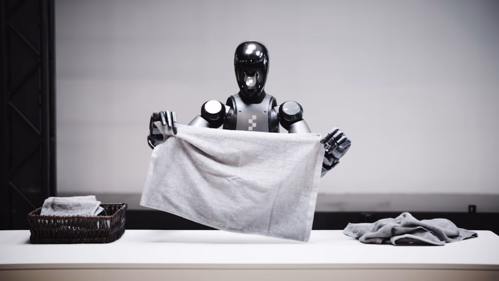 Humanoid Helix Shows Off Folding Skills